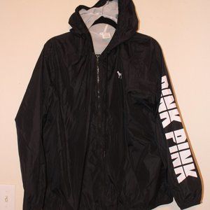 Black Lined Rain Jacket